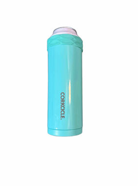 Corkcicle Insulated Can Cooler One Size Blue Silver